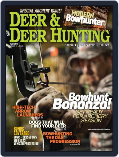 Deer & Deer Hunting July 19th, 2016 Digital Back Issue Cover