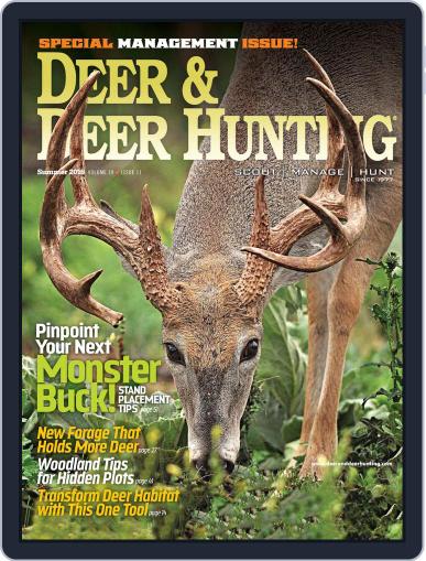 Deer & Deer Hunting May 10th, 2016 Digital Back Issue Cover