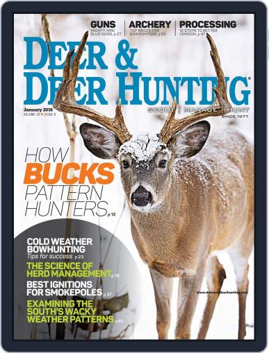 Deer & Deer Hunting January 1st, 2016 Digital Back Issue Cover