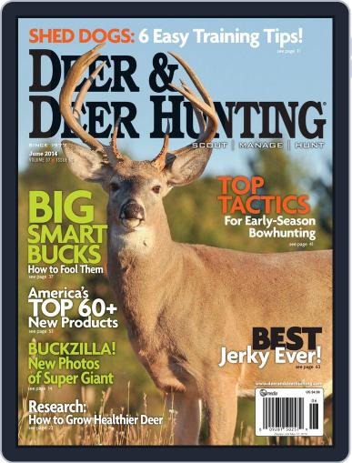 Deer & Deer Hunting April 1st, 2014 Digital Back Issue Cover