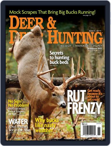 Deer & Deer Hunting October 8th, 2013 Digital Back Issue Cover