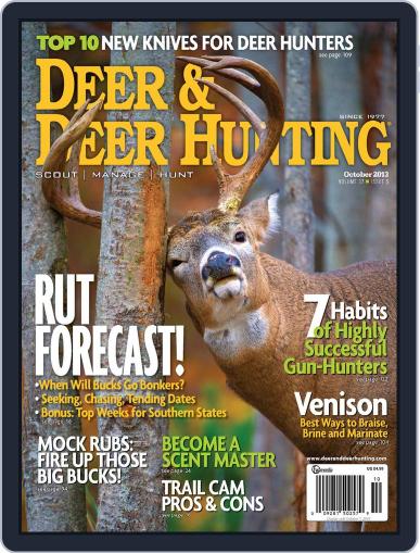 Deer & Deer Hunting September 3rd, 2013 Digital Back Issue Cover
