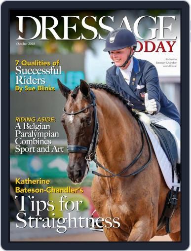 Dressage Today October 1st, 2018 Digital Back Issue Cover