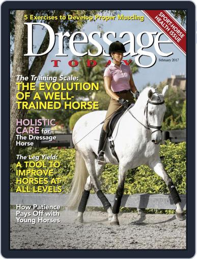 Dressage Today February 1st, 2017 Digital Back Issue Cover