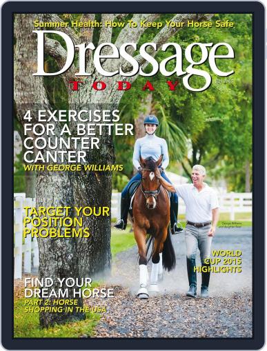 Dressage Today July 1st, 2015 Digital Back Issue Cover