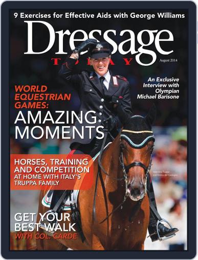 Dressage Today July 30th, 2014 Digital Back Issue Cover