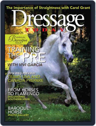 Dressage Today June 24th, 2014 Digital Back Issue Cover