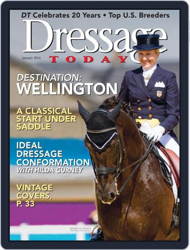 Dressage Today December 24th, 2013 Digital Back Issue Cover