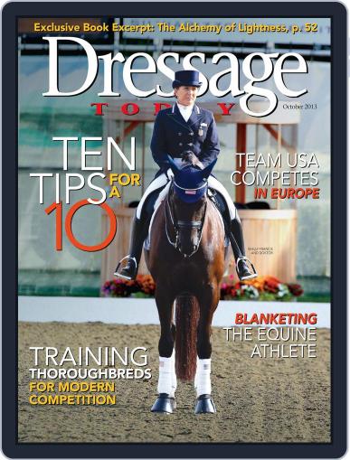 Dressage Today September 24th, 2013 Digital Back Issue Cover
