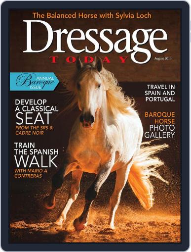 Dressage Today July 23rd, 2013 Digital Back Issue Cover