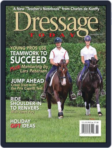 Dressage Today October 8th, 2012 Digital Back Issue Cover