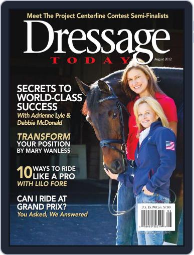 Dressage Today July 9th, 2012 Digital Back Issue Cover