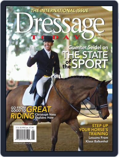 Dressage Today May 14th, 2012 Digital Back Issue Cover