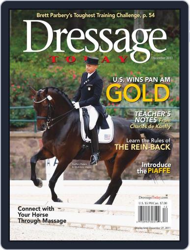 Dressage Today November 29th, 2011 Digital Back Issue Cover