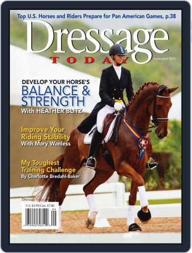 Dressage Today August 30th, 2011 Digital Back Issue Cover