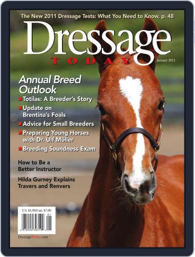 Dressage Today December 15th, 2010 Digital Back Issue Cover
