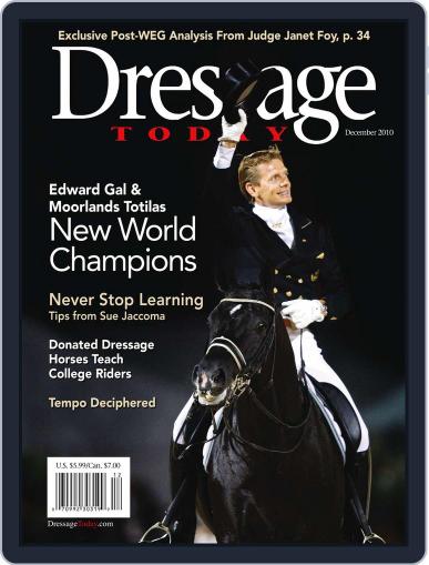 Dressage Today November 17th, 2010 Digital Back Issue Cover