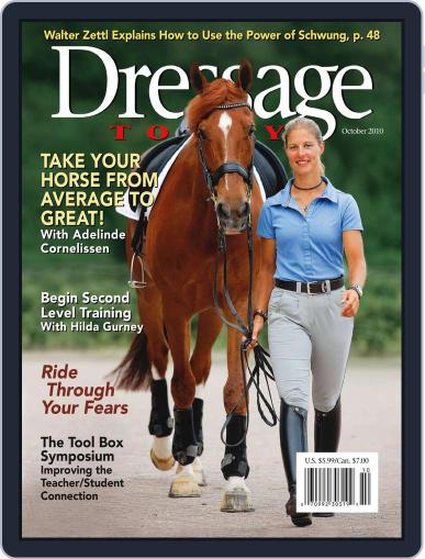 Dressage Today September 20th, 2010 Digital Back Issue Cover