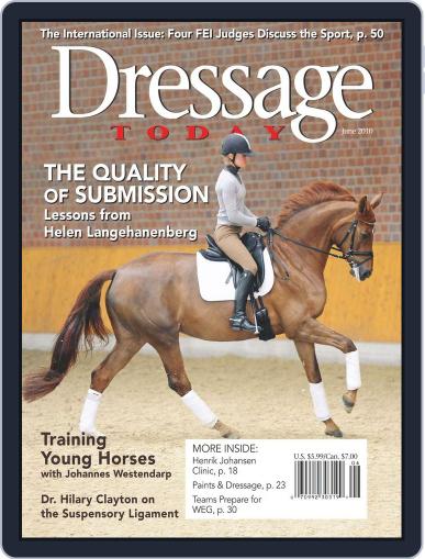 Dressage Today May 17th, 2010 Digital Back Issue Cover