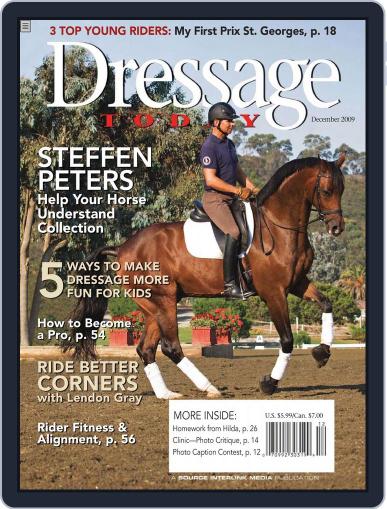 Dressage Today November 24th, 2009 Digital Back Issue Cover