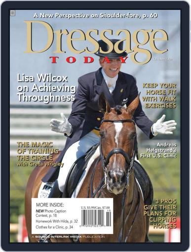 Dressage Today September 29th, 2009 Digital Back Issue Cover