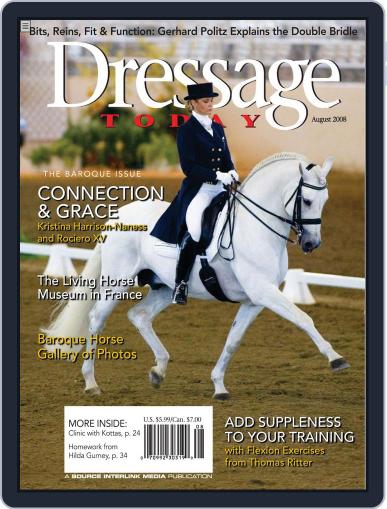 Dressage Today July 29th, 2008 Digital Back Issue Cover