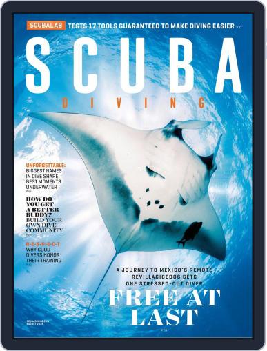 Scuba Diving August 1st, 2019 Digital Back Issue Cover