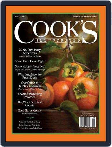 Cook's Illustrated November 1st, 2019 Digital Back Issue Cover