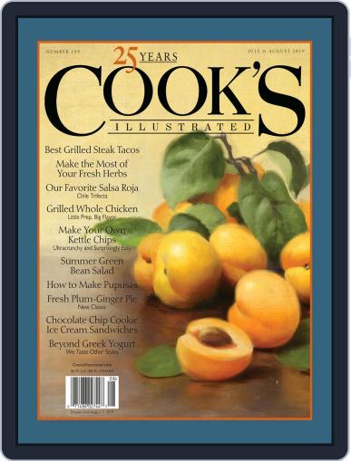 Cook's Illustrated July 1st, 2019 Digital Back Issue Cover