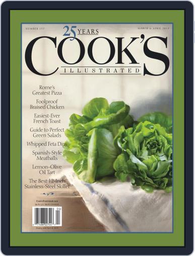 Cook's Illustrated March 1st, 2019 Digital Back Issue Cover