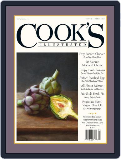 Cook's Illustrated March 1st, 2017 Digital Back Issue Cover