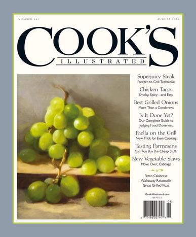 Cook's Illustrated June 7th, 2016 Digital Back Issue Cover