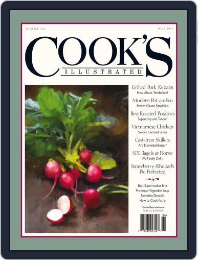 Cook's Illustrated April 14th, 2015 Digital Back Issue Cover