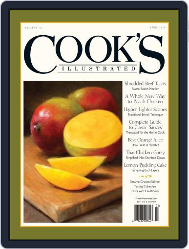 Cook's Illustrated February 11th, 2014 Digital Back Issue Cover