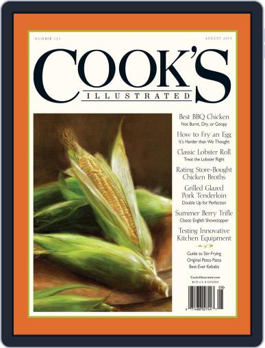 Cook's Illustrated June 11th, 2013 Digital Back Issue Cover