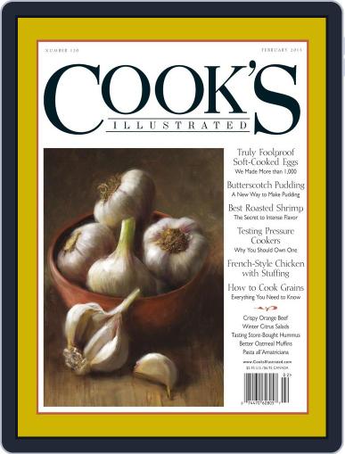 Cook's Illustrated December 11th, 2012 Digital Back Issue Cover