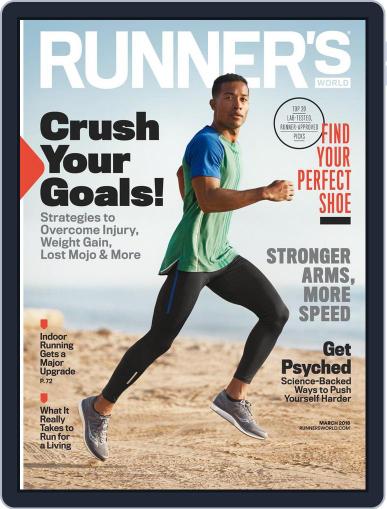 Runner's World March 1st, 2018 Digital Back Issue Cover