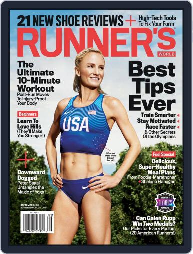 Runner's World September 1st, 2016 Digital Back Issue Cover