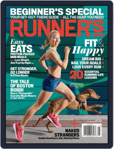 Runner's World May 1st, 2016 Digital Back Issue Cover