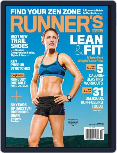 Runner's World April 1st, 2016 Digital Back Issue Cover
