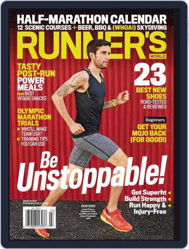 Runner's World March 1st, 2016 Digital Back Issue Cover
