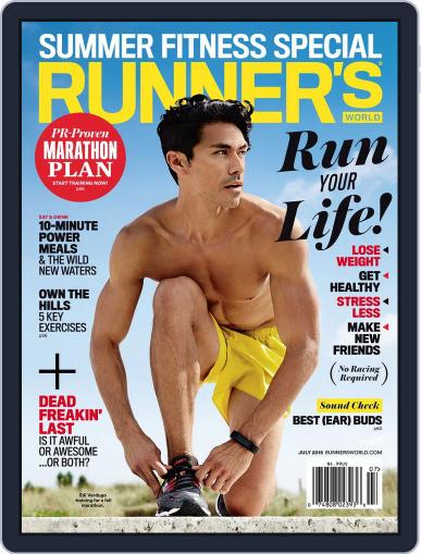 Runner's World July 1st, 2015 Digital Back Issue Cover