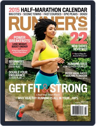 Runner's World March 1st, 2015 Digital Back Issue Cover