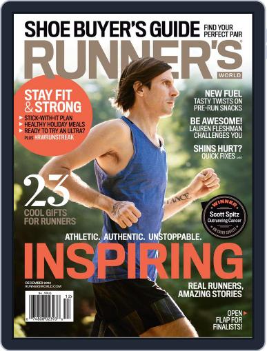Runner's World December 1st, 2014 Digital Back Issue Cover