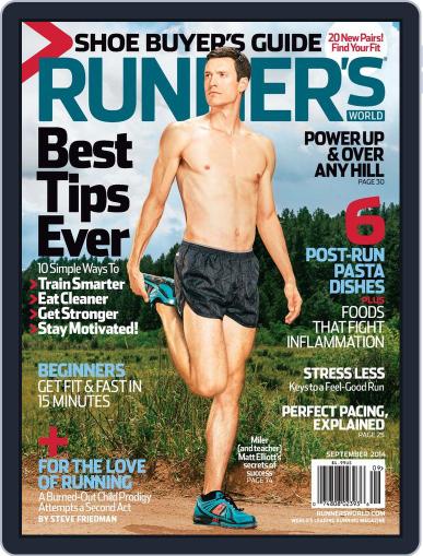 Runner's World September 1st, 2014 Digital Back Issue Cover