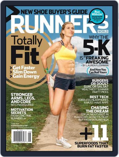 Runner's World June 1st, 2014 Digital Back Issue Cover