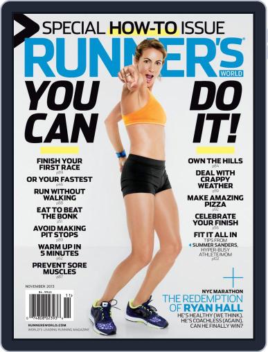 Runner's World November 1st, 2013 Digital Back Issue Cover