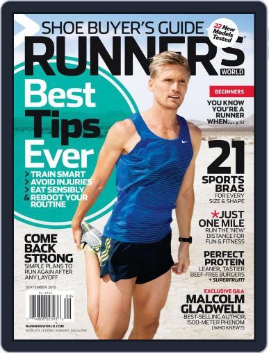 Runner's World September 1st, 2013 Digital Back Issue Cover