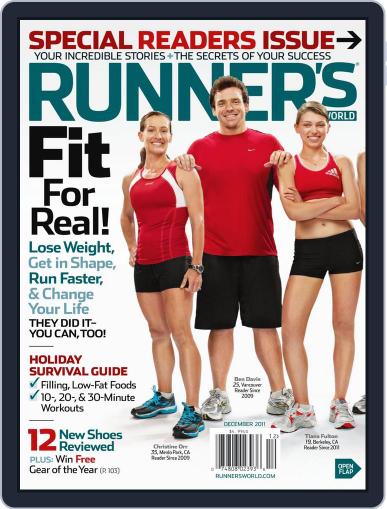 Runner's World November 9th, 2011 Digital Back Issue Cover