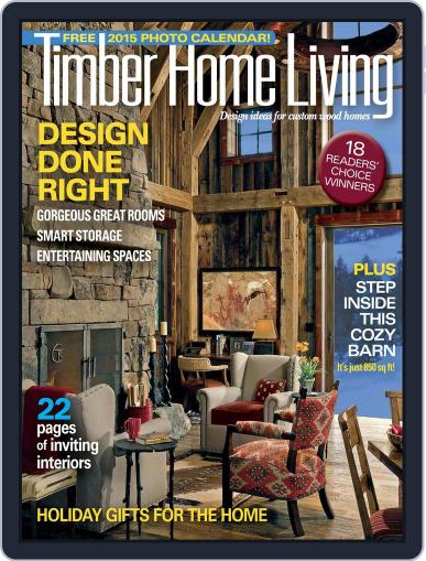 Timber Home Living October 7th, 2014 Digital Back Issue Cover